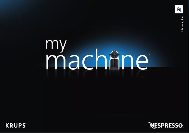 Imagen de la primera página del manual del dispositivo Nespresso Inissia YY2289