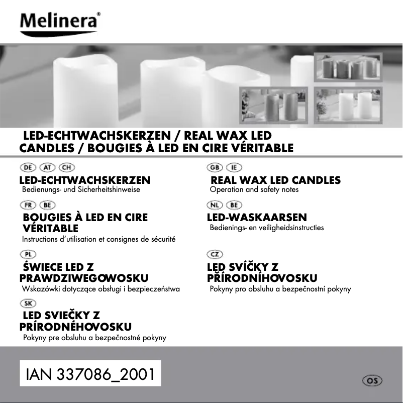 Página 1 del manual Manual de usuario Melinera HG02455A