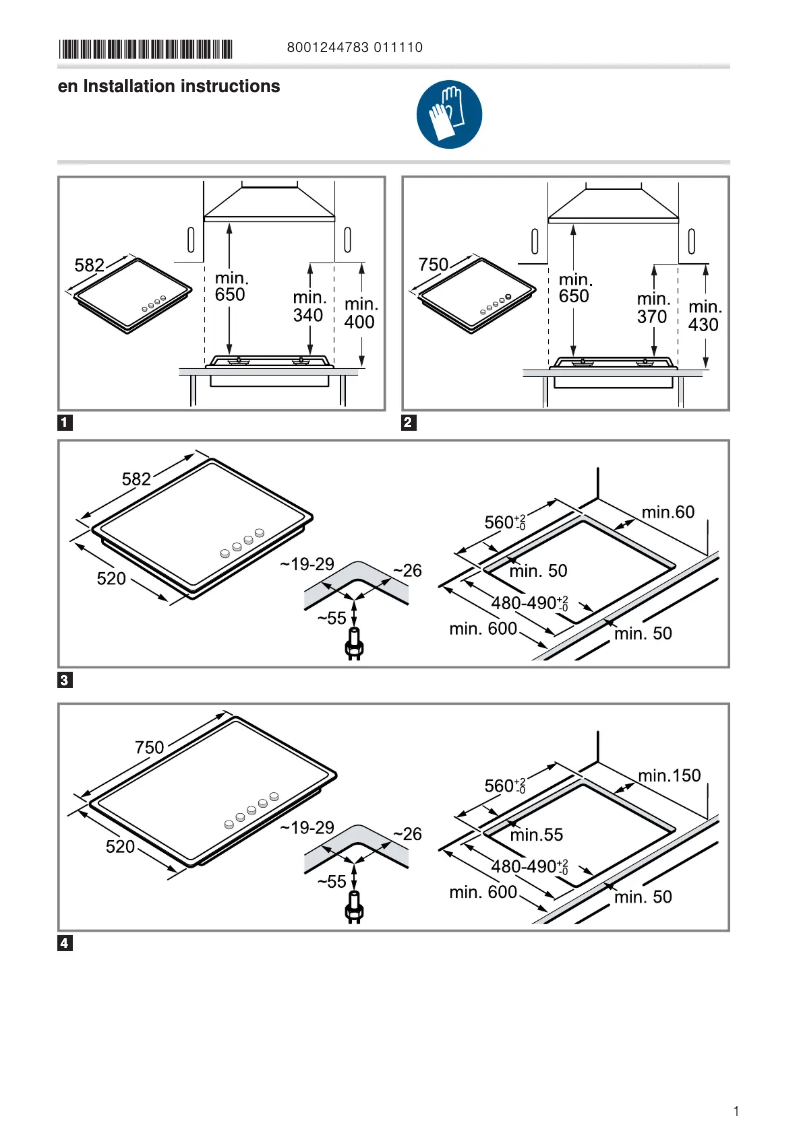 Imagen de la primera página del manual del dispositivo PGH6B5B62Z