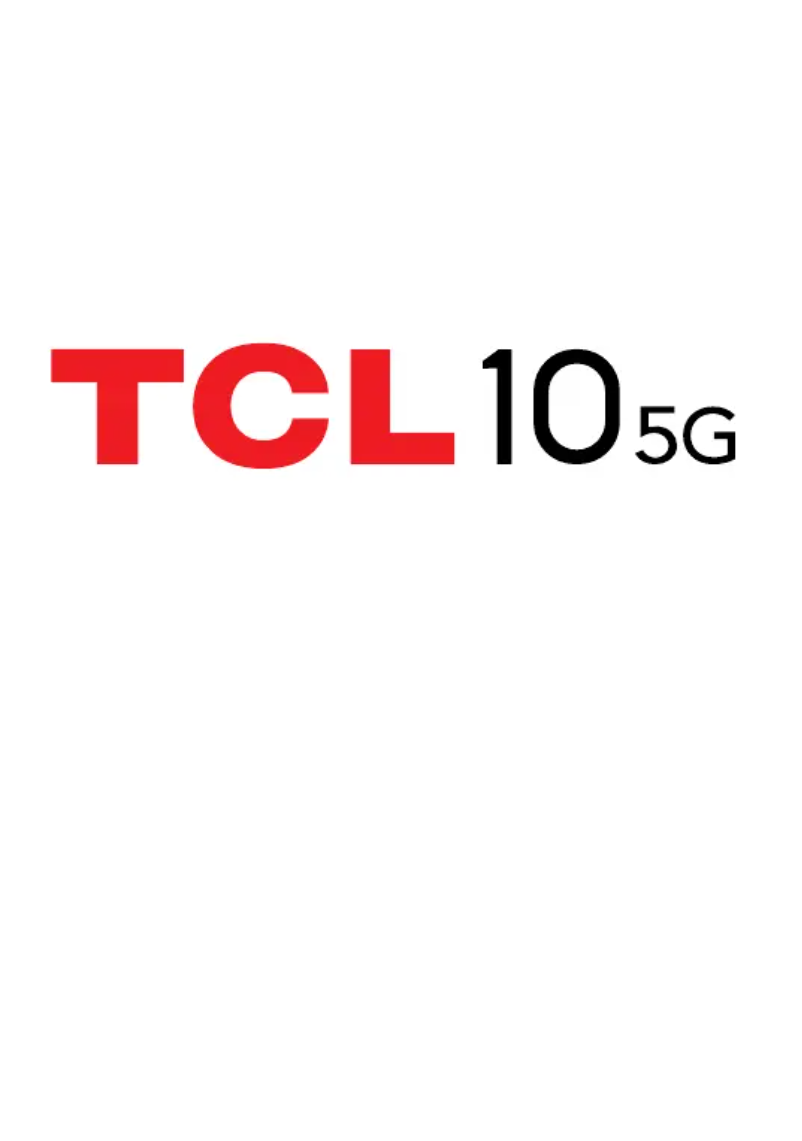 Página nº 1 - Manual de usuario TCL 10 5G