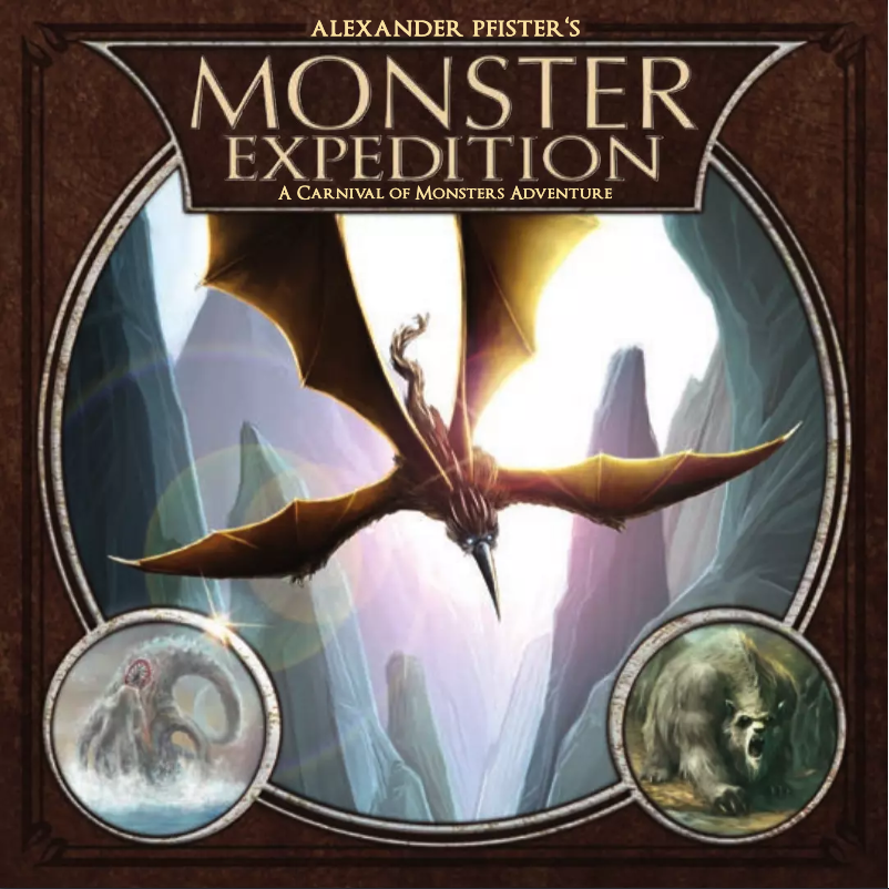 Imagen de la primera página del manual del dispositivo Monster Expedition