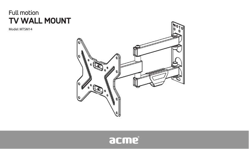 Imagen de la primera página del manual del dispositivo MTSM14