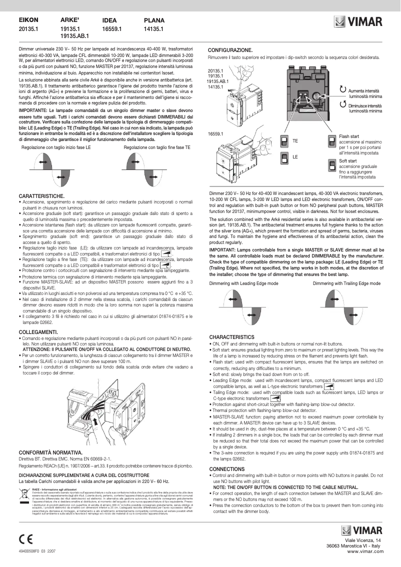 Imagen de la primera página del manual del dispositivo 20135.1.N