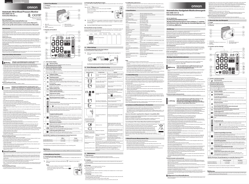 Imagen de la primera página del manual del dispositivo RS4