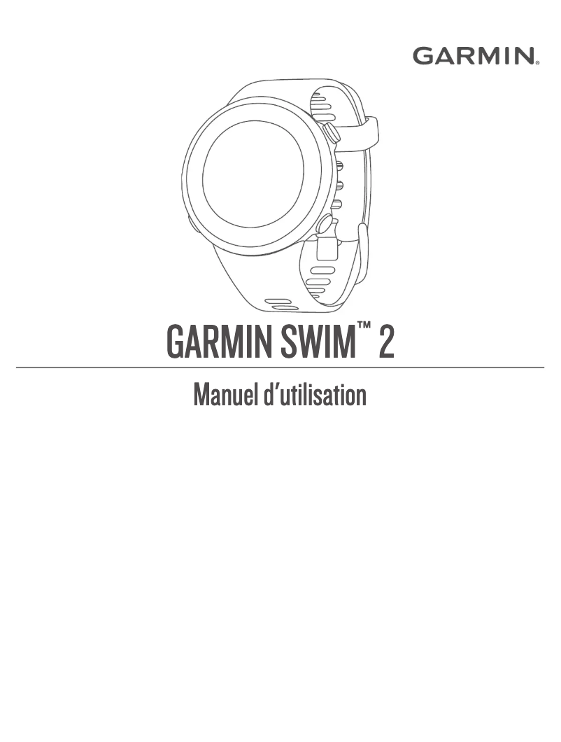 Imagen de la primera página del manual del dispositivo Swim 2