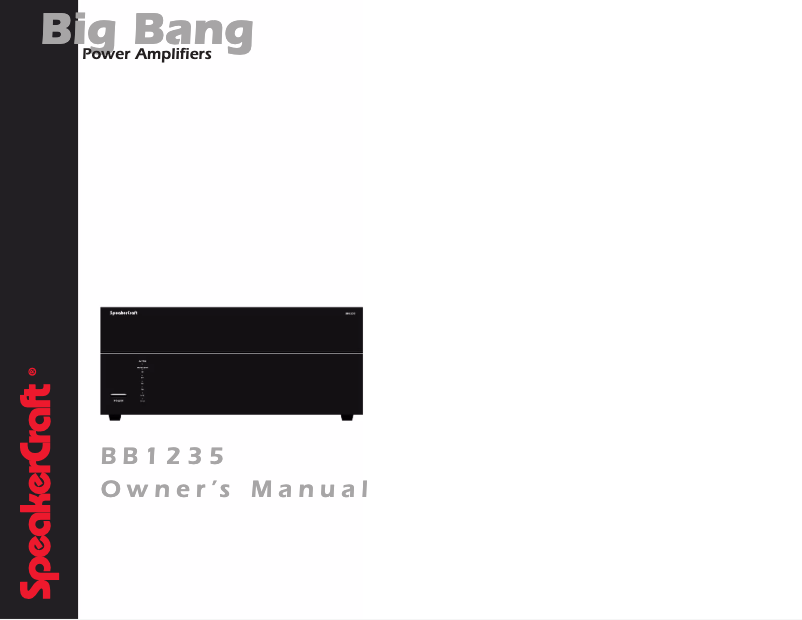 Imagen de la primera página del manual del dispositivo BB1235