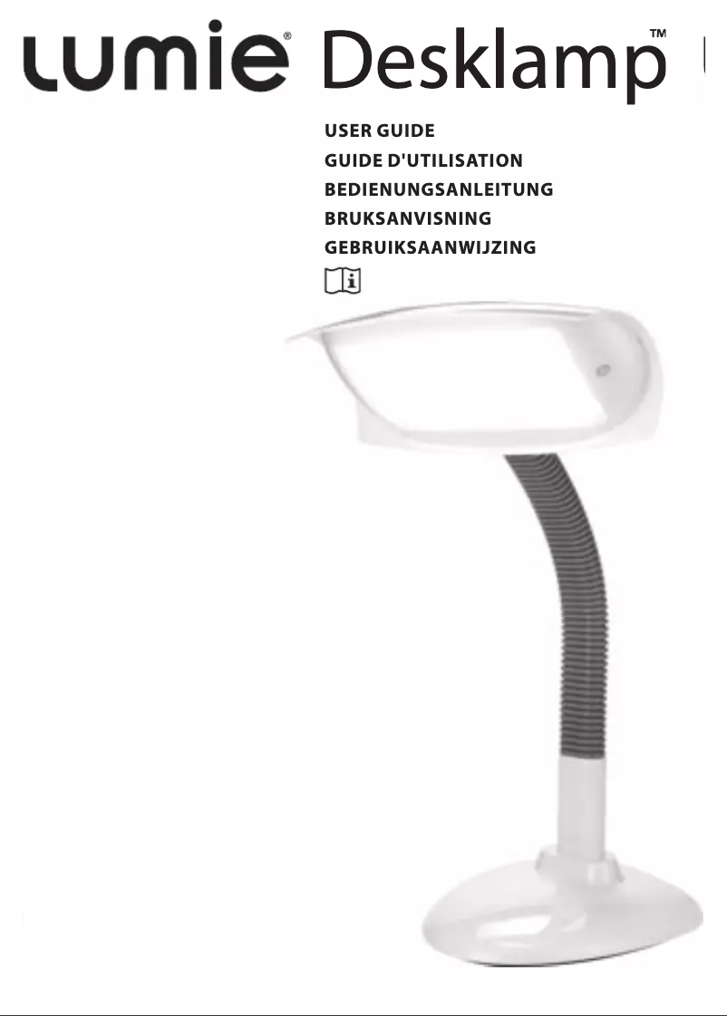 Página 1 del manual Manual de usuario Lumie Desklamp