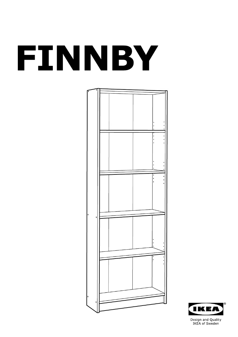 Imagen de la primera página del manual del dispositivo FINNBY