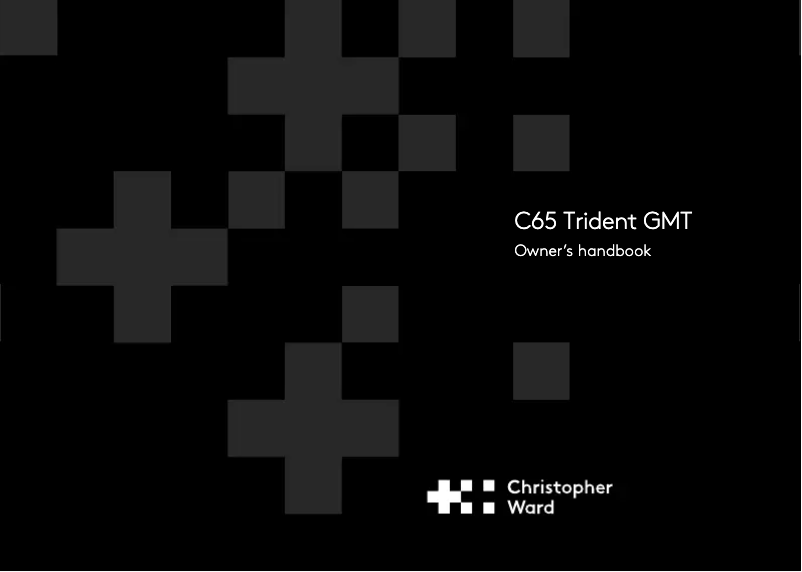 Imagen de la primera página del manual del dispositivo C65 Trident GMT