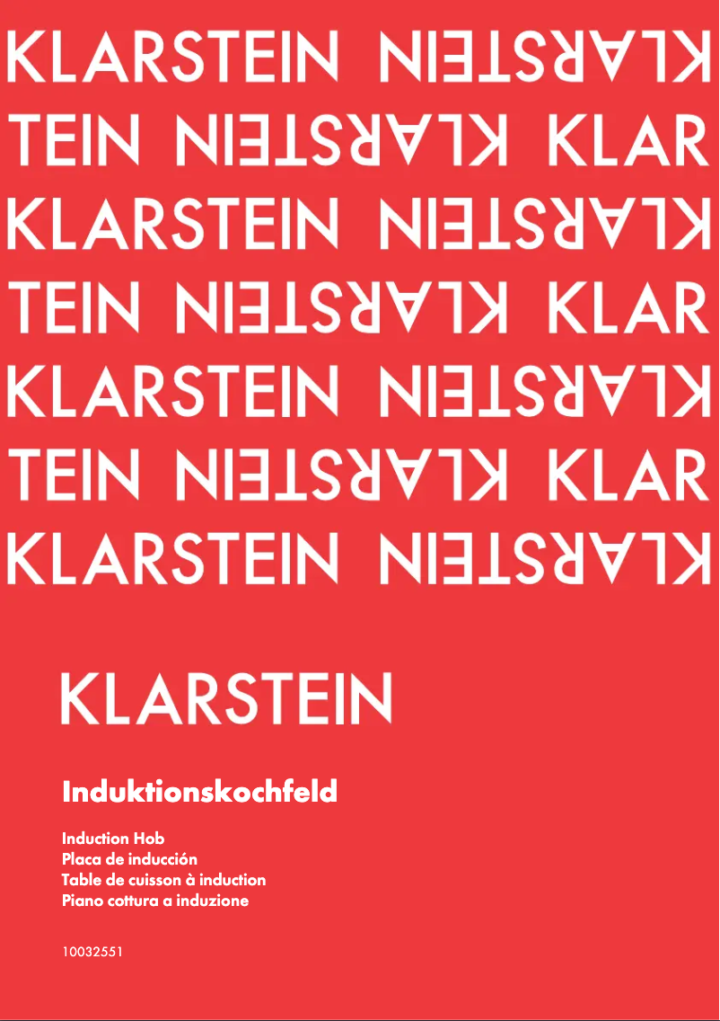 Página 1 del manual Manual de usuario Klarstein 10032551