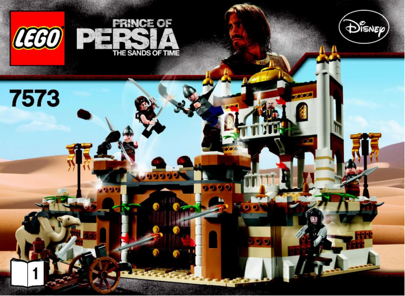 Página 1 del manual Instrucciones visuales Lego Prince Of Persia 7573