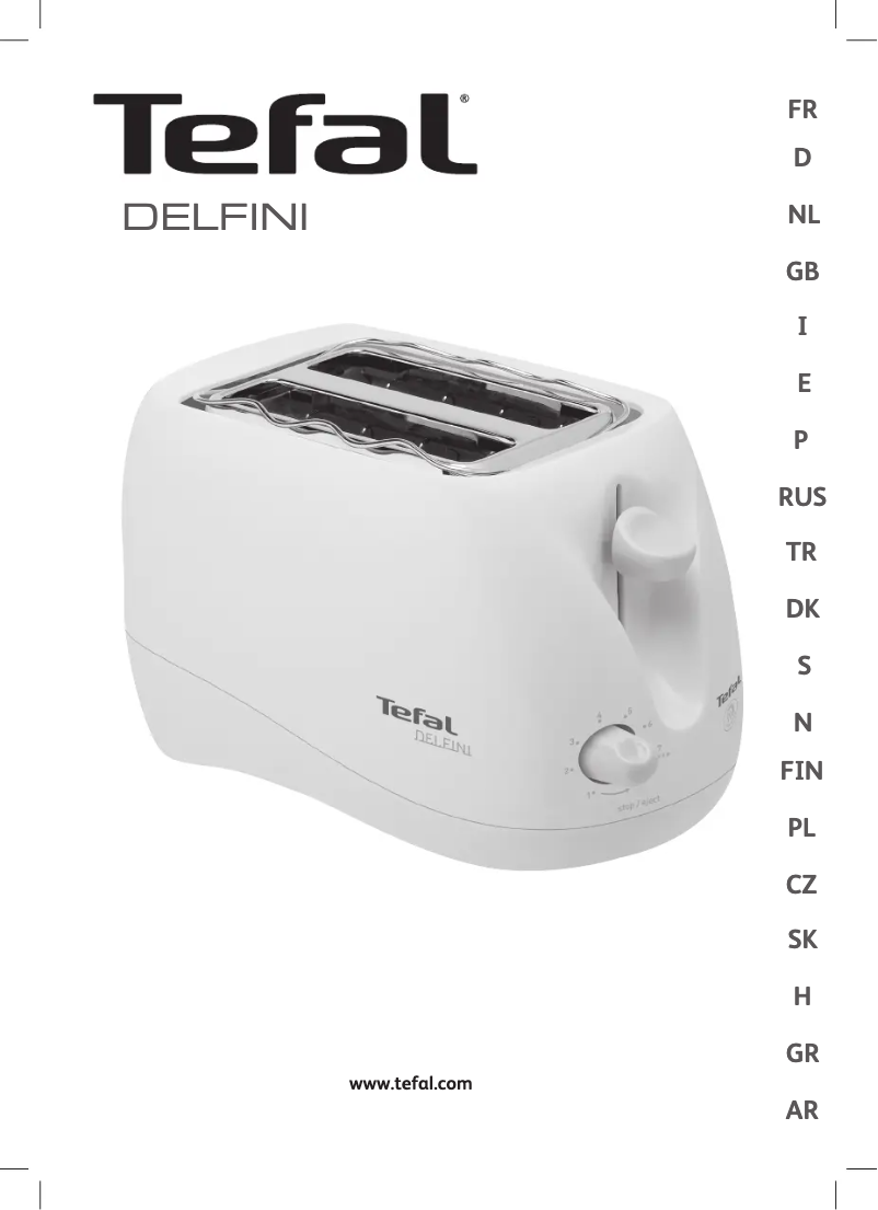 Página nº 1 - Manual de usuario Tefal Delfini 539626