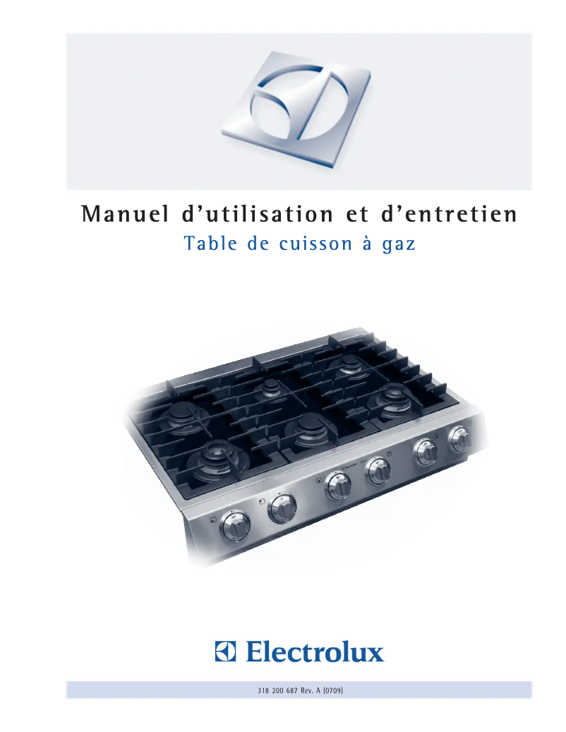 Página 1 del manual Manual de usuario Electrolux E36GC76GPS