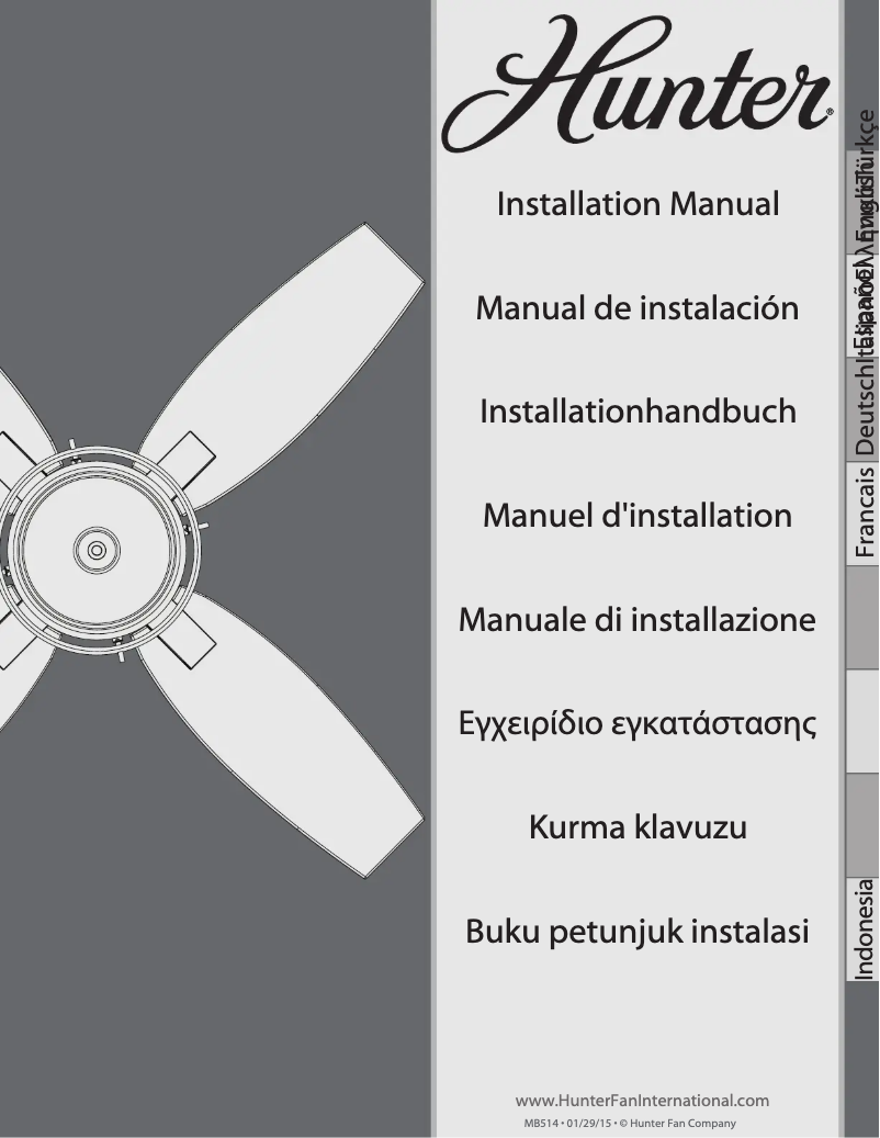 Página 1 del manual Manual de usuario Hunter Central