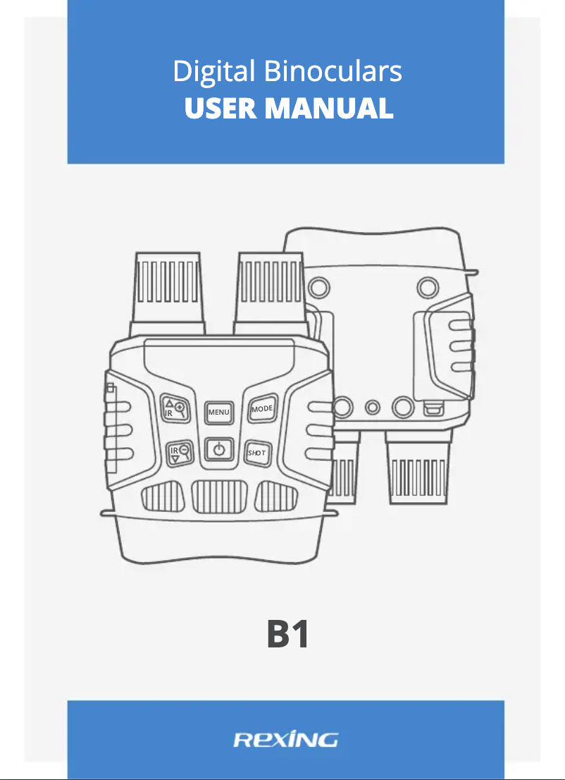 Página nº 1 - Manual de usuario Rexing B1