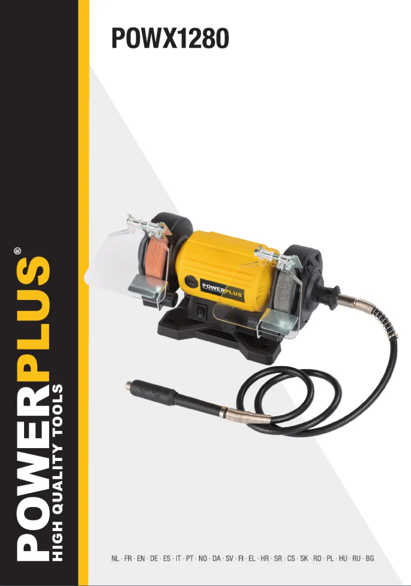 Imagen de la primera página del manual del dispositivo POWX1280