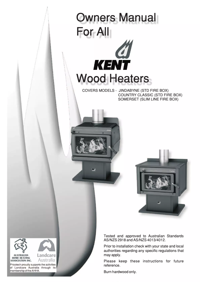 Imagen de la primera página del manual del dispositivo Jindabyne