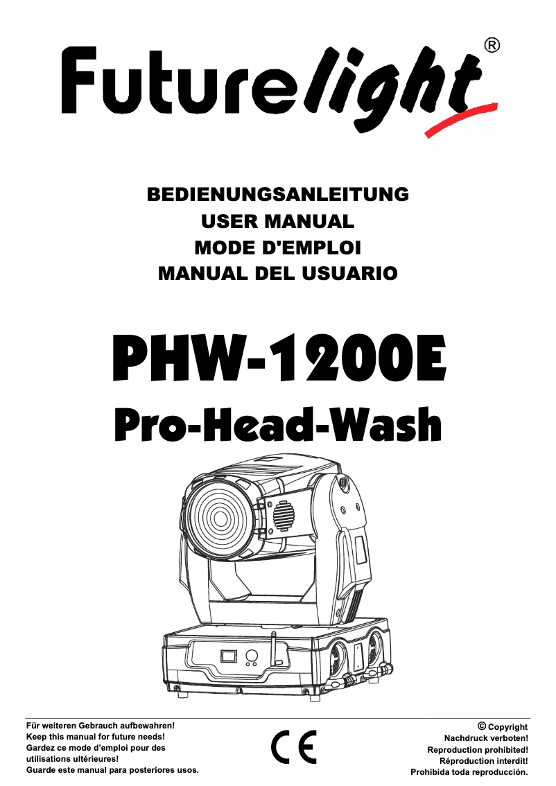 Imagen de la primera página del manual del dispositivo PHW-1200E