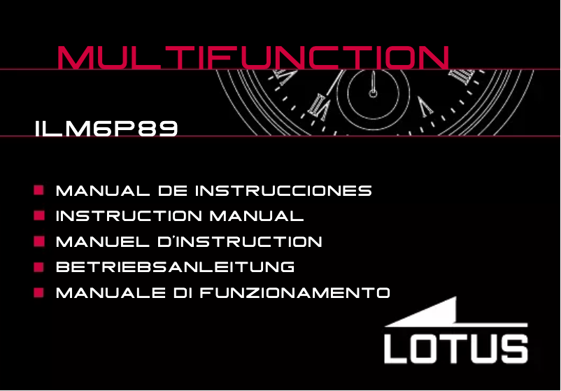 Imagen de la primera página del manual del dispositivo 18310