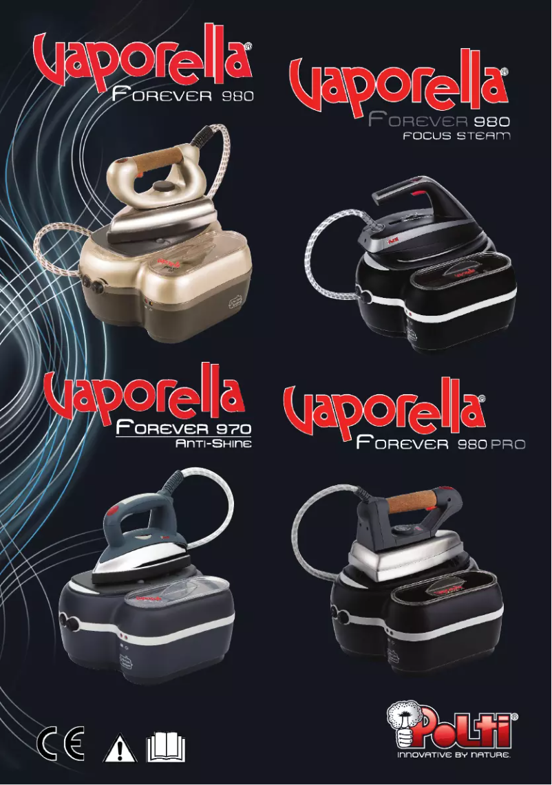 Página 1 del manual Manual de usuario Polti Vaporella Forever 980