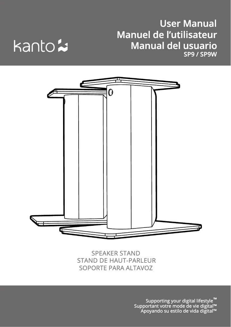 Página nº 1 - Manual de usuario Kanto SP9