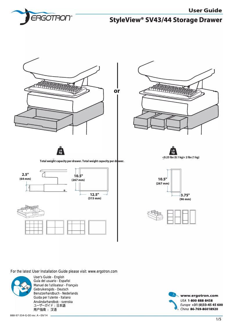 Imagen de la primera página del manual del dispositivo 97-864