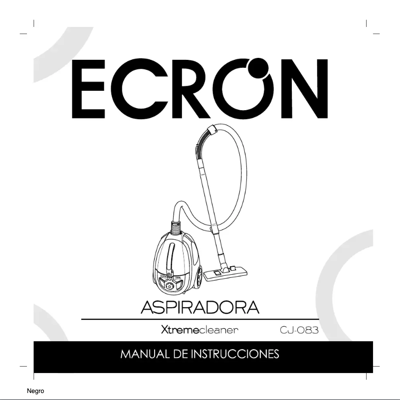 Página 1 del manual Manual de usuario Ecron CJ-083