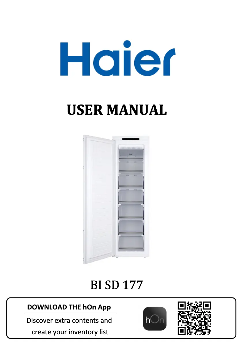 Página 1 del manual Manual de instrucciones Haier HATO 174 DE