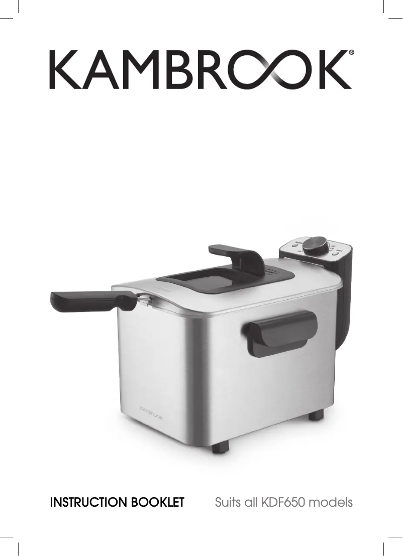 Página 1 del manual Manual de usuario Kambrook Golden Crisp KDF650