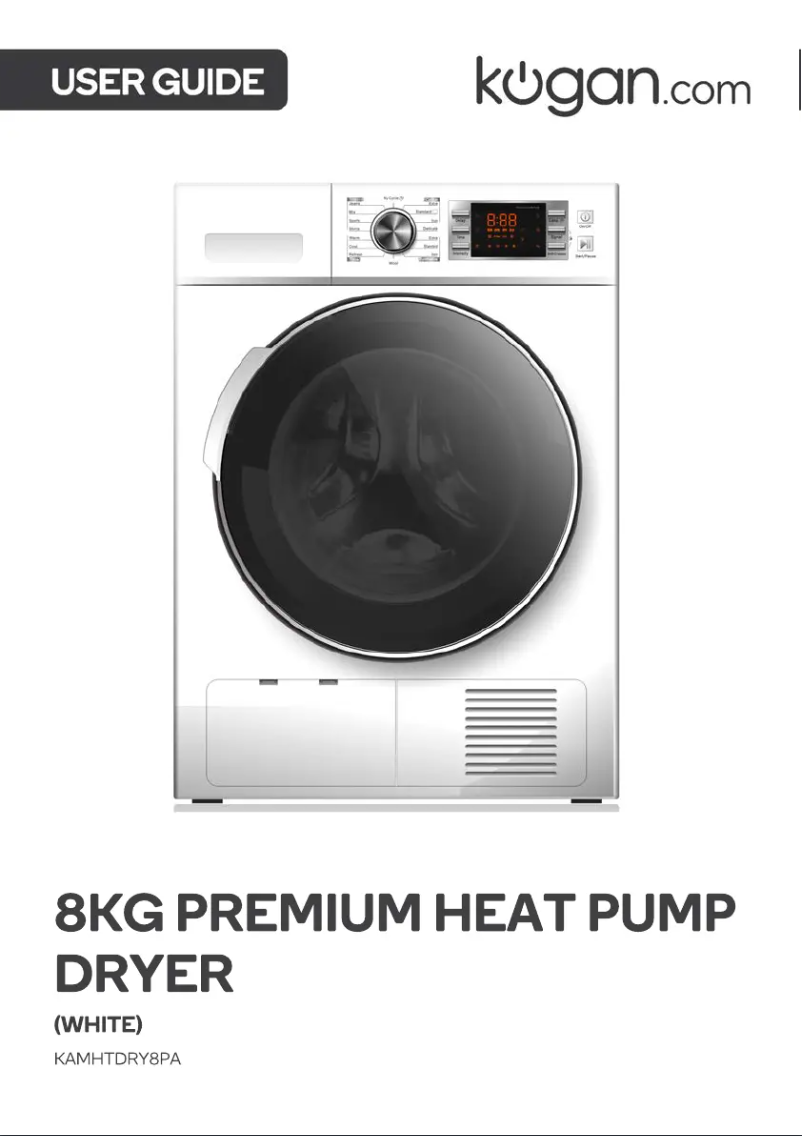 Página 1 del manual Manual de usuario Kogan KAMHTDRY8PA
