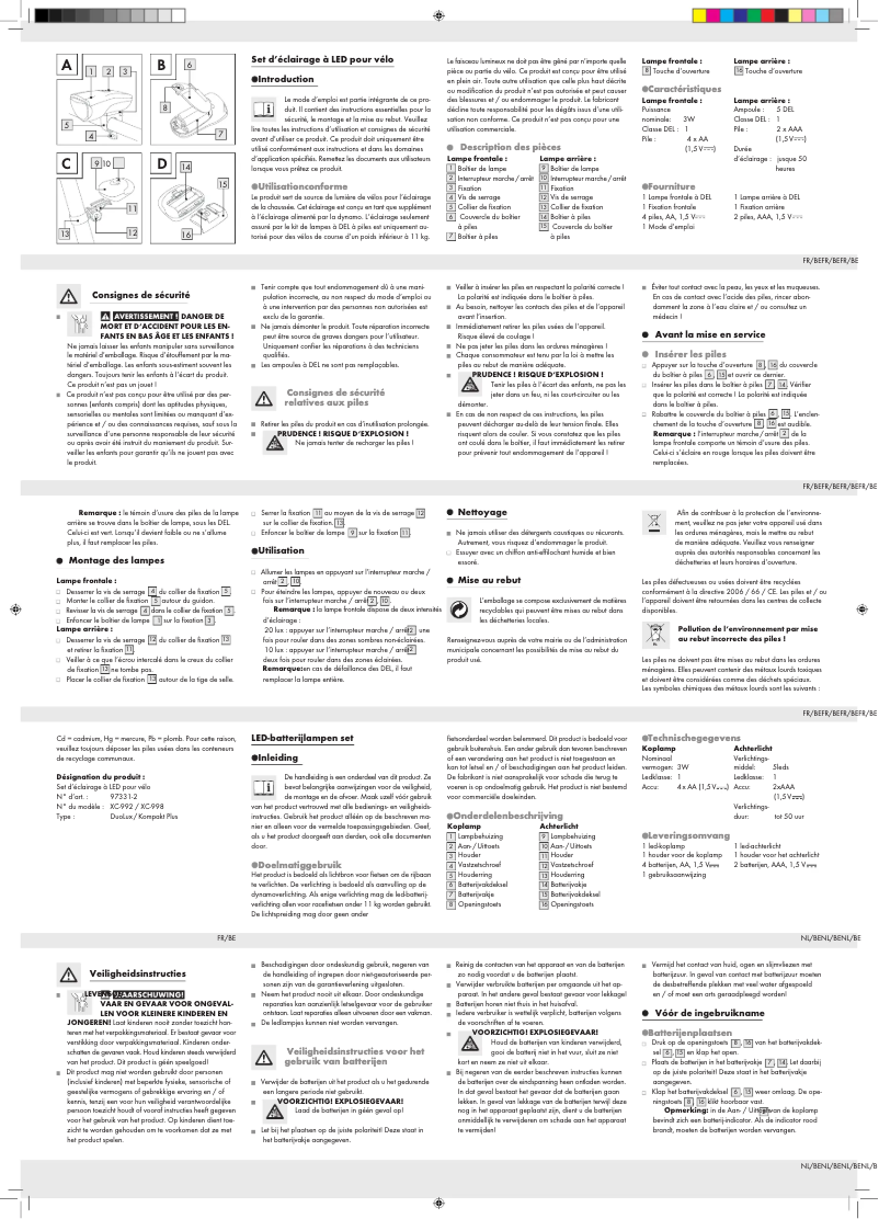 Imagen de la primera página del manual del dispositivo IAN 064303