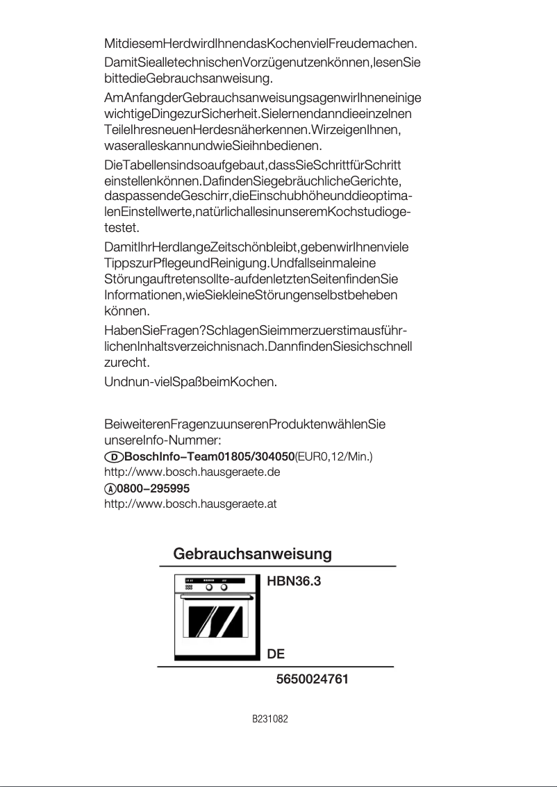 Imagen de la primera página del manual del dispositivo HBN3623