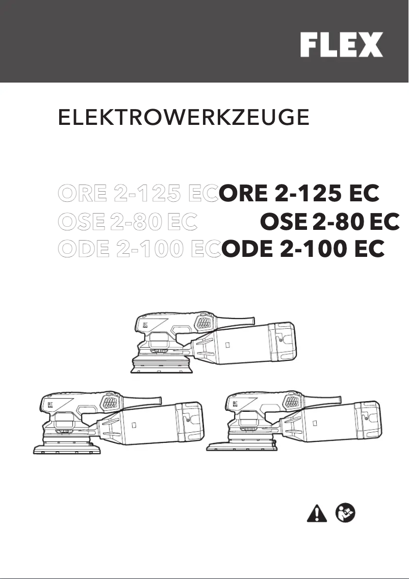 Página 1 del manual Manual de usuario Flex OSE 2-80 EC