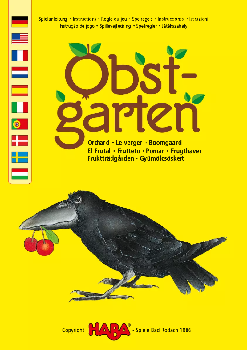 Página 1 del manual Manual de usuario HABA Obstgarten