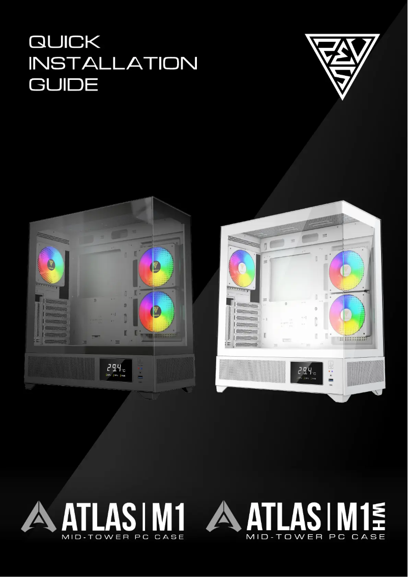 Página 1 del manual Manual de usuario Gamdias Atlas M1 Wh