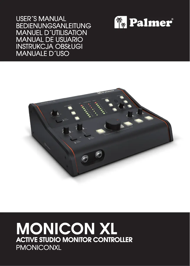 Página nº 1 - Manual de usuario Palmer Monicon XL