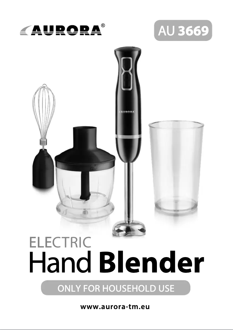 Página 1 del manual Manual de usuario Aurora AU3669