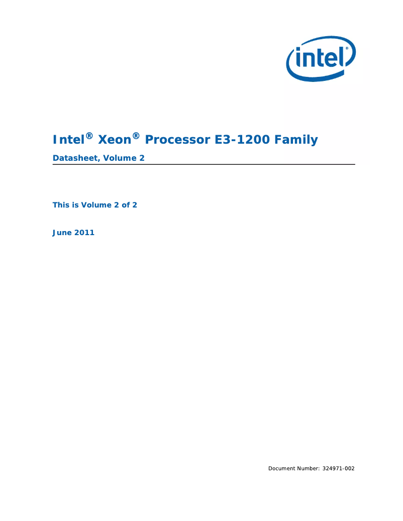 Página 1 del manual Manual de usuario Intel E3-1260L