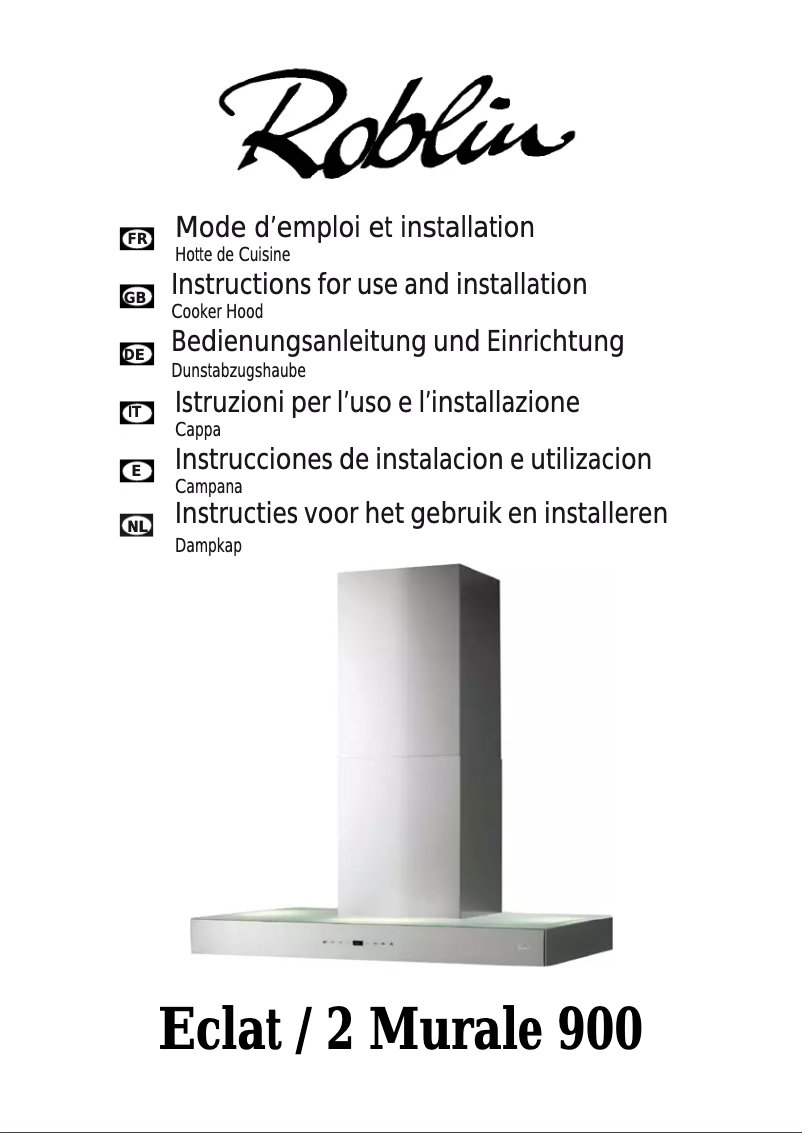 Imagen de la primera página del manual del dispositivo Eclat 2