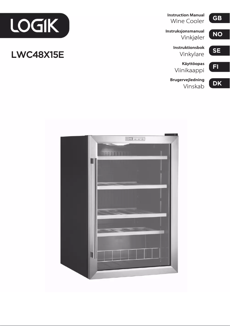 Imagen de la primera página del manual del dispositivo LWC48X15E