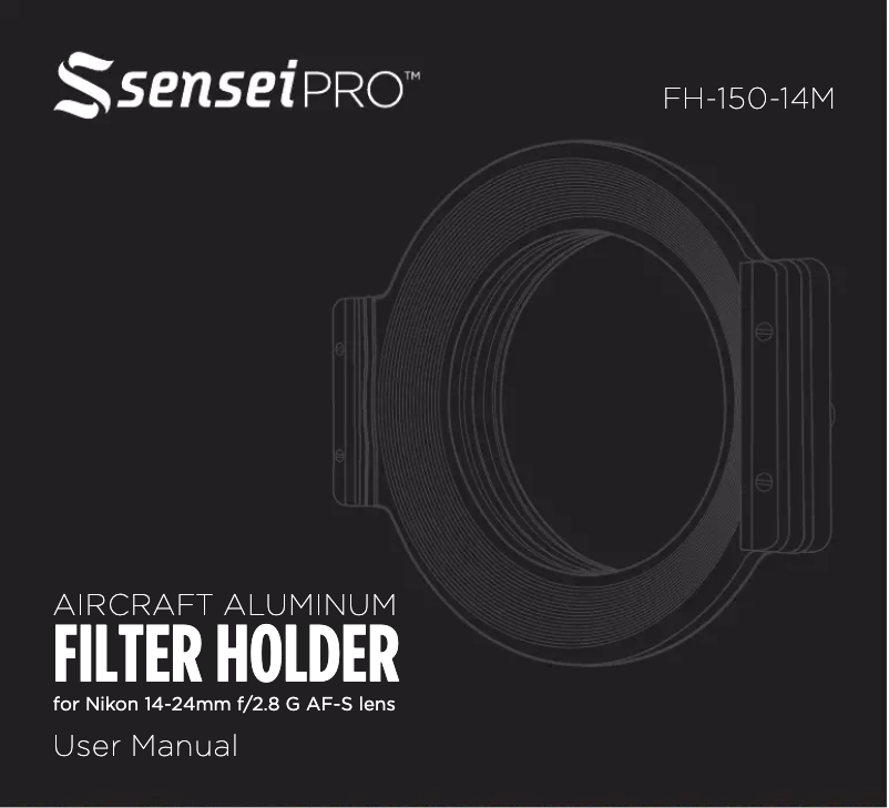 Página 1 del manual Manual de usuario Sensei FH-150-14M