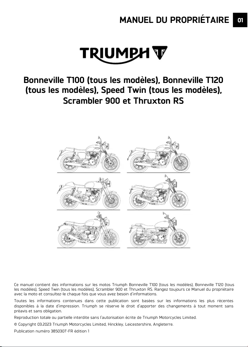 Imagen de la primera página del manual del dispositivo Speed Twin (2023)