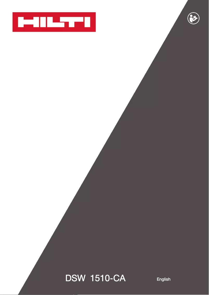 Imagen de la primera página del manual del dispositivo DSW 1510-CA