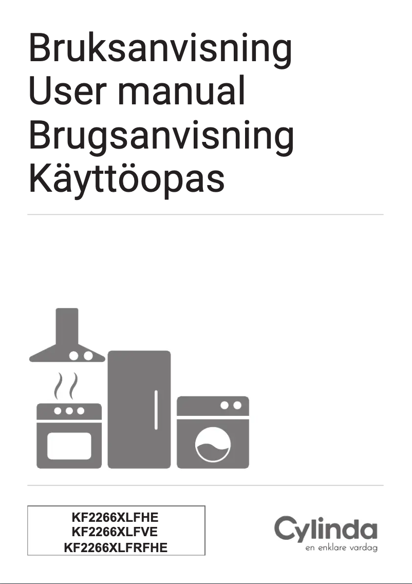 Imagen de la primera página del manual del dispositivo KF2266XLFVE