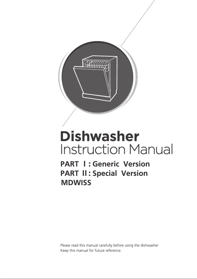 Imagen de la primera página del manual del dispositivo MDWISS