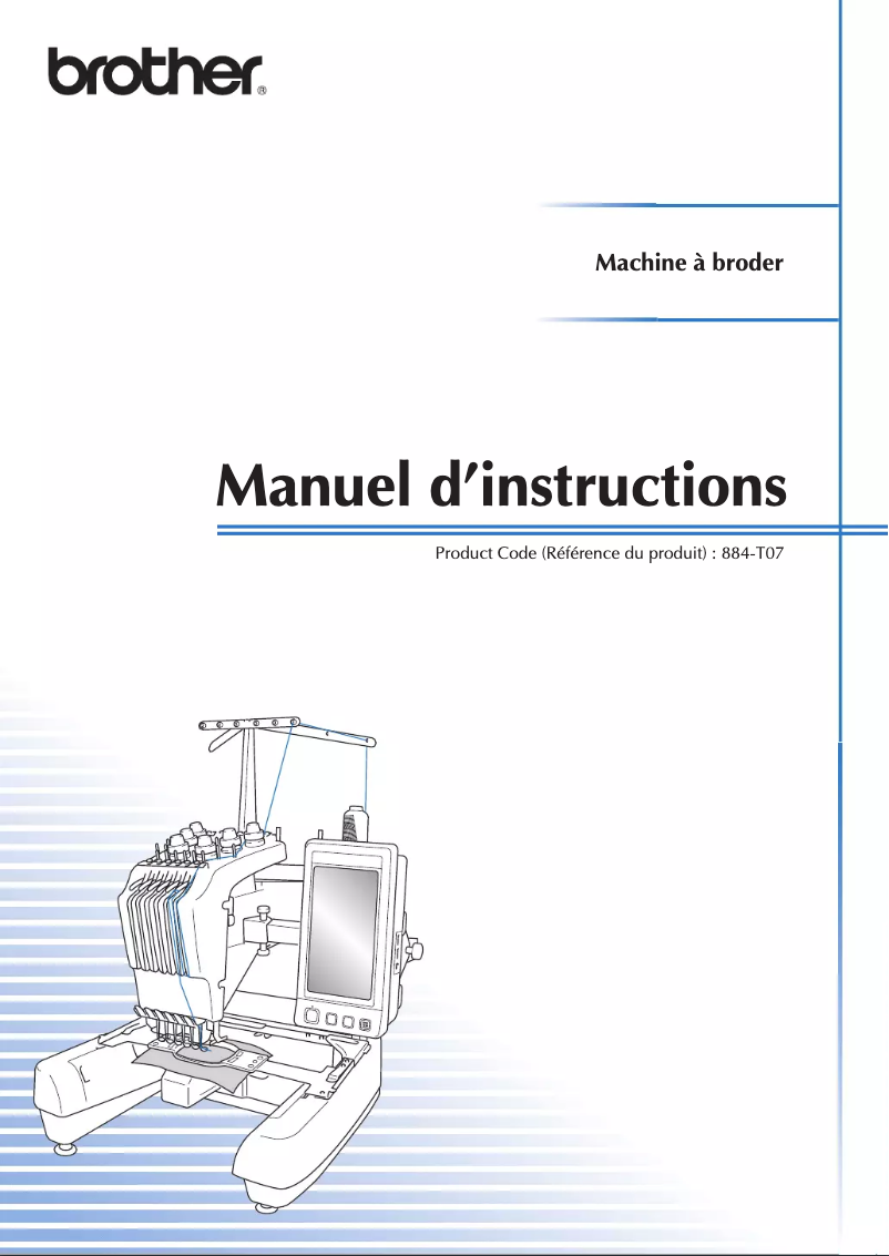 Página 1 del manual Manual de usuario Brother PR-650