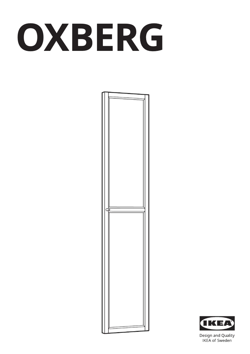 Imagen de la primera página del manual del dispositivo OXBERG 705.282.44