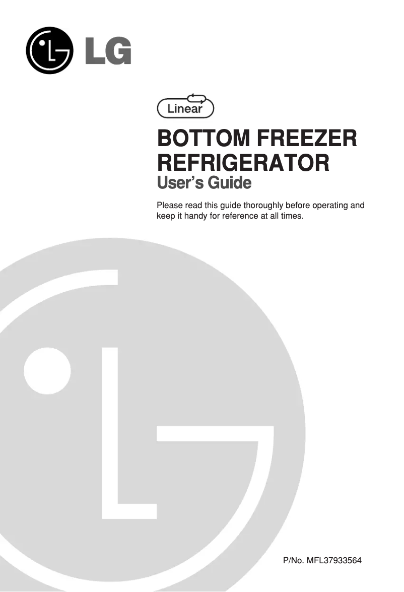 Página nº 1 - Manual de usuario LG GR-L219STSL