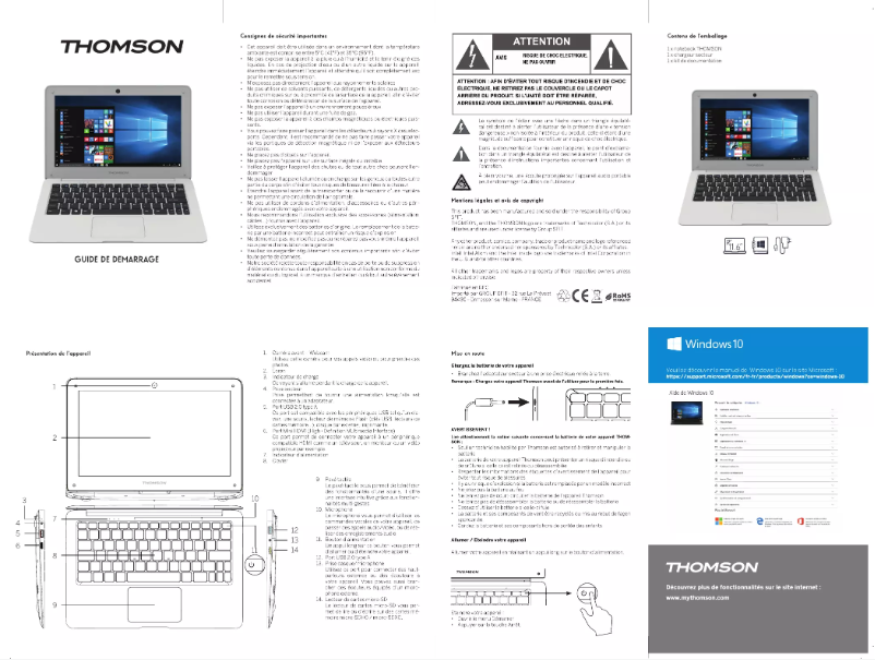 Imagen de la primera página del manual del dispositivo NEO 12A