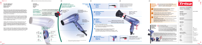 Página 1 del manual Manual de usuario Trisa Perfect Dry